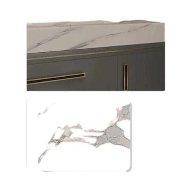 Imagem de Adesivos De Parede Para Cozinha Em Mármore De 40cm, Autoadesivos, À Pr