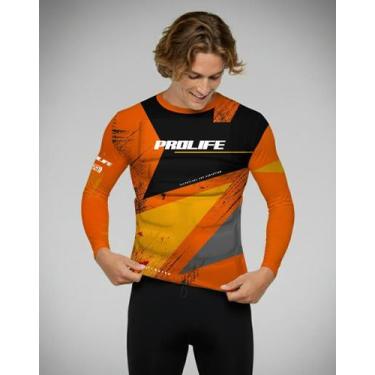 Imagem de Camisa Flutuadora Adulto Floater Mangas Longas Citrus - Prolife, Laran