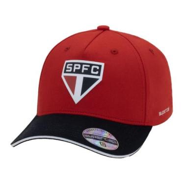 Imagem de Boné São Paulo Escudo Microfibra Licenciado - SuperCap
