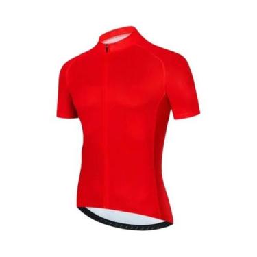 Imagem de Camisa Masculina de Ciclismo - Manga Curta, Secagem Rápida, Poliéster,