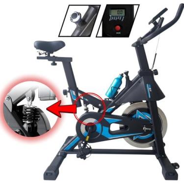 Imagem de Bicicleta Ergometrica Profissional Spinning Fitness Academia Roda Inér
