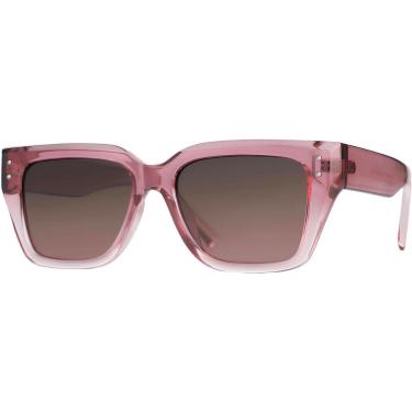 Imagem de Óculos de Sol Feminino Quadrado Quadrado Marrom E Rosa Polarizado UV400 Village Heaven...