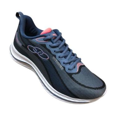Imagem de Tenis Feminino Olympikus Esportivo Treino Corrida Caminhada, Azul, 35