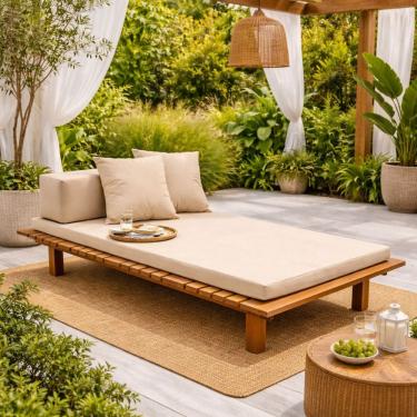 Imagem de Chaise Long Paradise Ref.310 Yescasa Nogueira