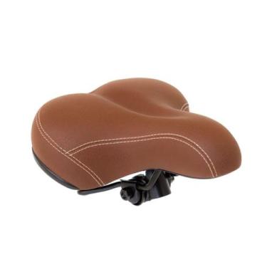 Imagem de Selim Largo 2  Molas GTA Bike Retro Marrom Bicicleta Confortavel