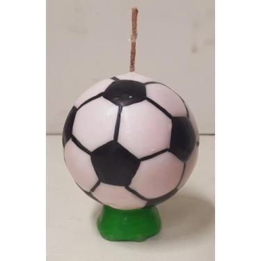 Imagem de Vela Aniversário Bola de Futebol