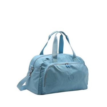Imagem de Bolsa Grande Nylon Republic Vix 4732235 Viagem Academia, Azul