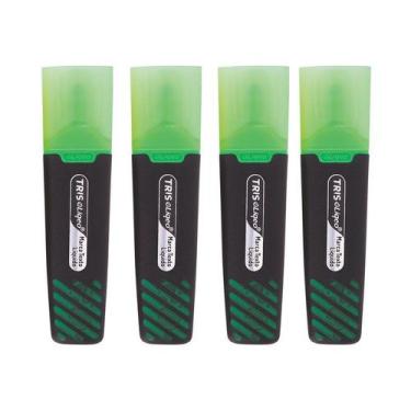 Imagem de Marca Texto Liqeo Neon Verde Tris - 4 Unidades