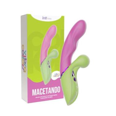 Imagem de Macetando Vibrador Penetrável com Estímulo Clitoriano e Função Tapping