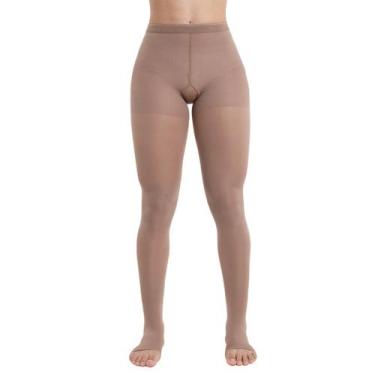 Imagem de Meia calça média compressão sem ponteira kendall, P, Mel