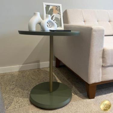 Imagem de Mesa Lateral de Apoio 100% MDF Bel Verde - Artely