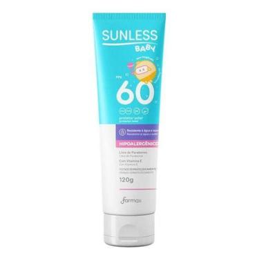 Imagem de Protetor Solar Baby Sunless Sem Fragrância Fps 60 120g