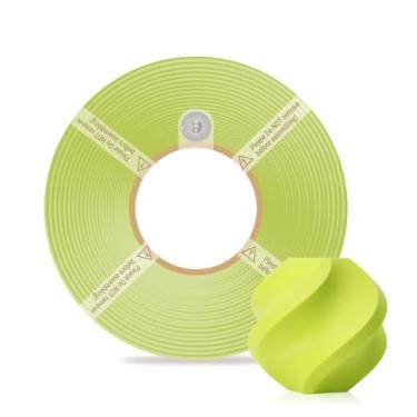Imagem de Filamento de refil básico PLA 1,75 mm de alta velocidade, fácil de imprimir, ecológico com RFID para Bambu Lab X1, X1C, P1S, P1P, A1, A1 MINI AMS 1KG (2,2 lbs) Exclui carretel +/- 0,03 mm (verde maçã