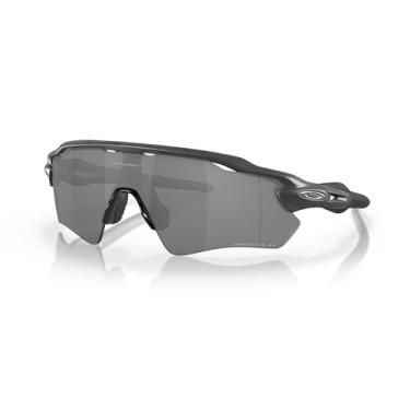 Imagem de Óculos de Sol Oakley Polarizado Radar Ev Path 0OO9208 9208D3 Tam 38 / Cinza Escuro - Lentes Prizm Black Polarized