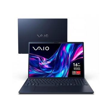 Imagem de Notebook VAIO FE 16 AMD Ryzen 55625U Windows 11 Home 12GB 512GB SSD Tela 16 IPS WUXGA Antireflexo Cinza Grafite