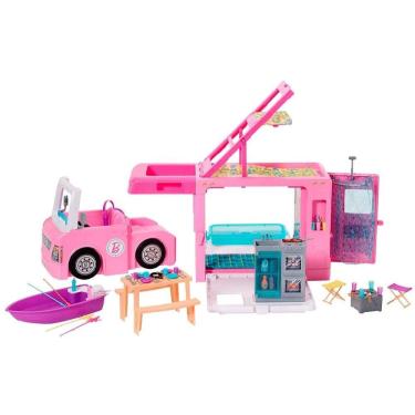 Imagem de Playset Barbie Trailer dos Sonhos 3 em 1 Mattel
