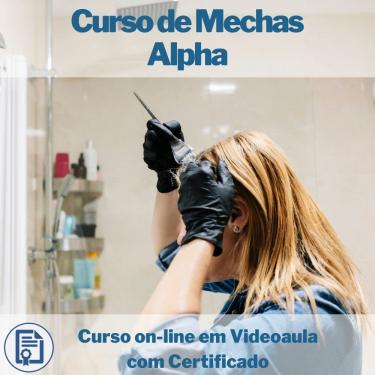Imagem de Curso on-line em videoaula de Mechas Alpha com Certificado