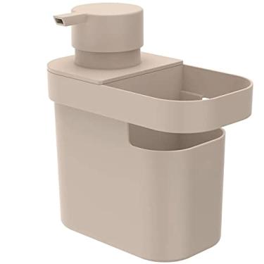 Imagem de OU DT 550 BGF Dispenser de Detergente e Organizador Trium, Bege Fechado, 650 ml