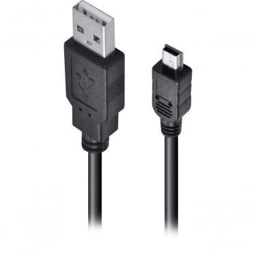 Imagem de Cabo Usb 2.0 A Macho X Mini Usb Macho 2 Metros Uam5P-2 - Pc