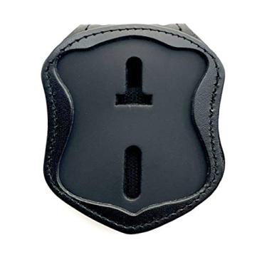 Imagem de Perfect Fit Shield Wallets Porta-crachá com clipe de cinto da polícia de Boston com corrente de pescoço