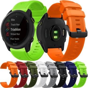 Imagem de Pulseira de silicone para Garmin Forerunner  Smart Watch Bracelet  Quick Release  Sport Straps