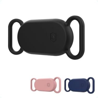 Imagem de Case Capa Protetora para Samsung Smarttag 2 Localizador para Coleira Pet Cachorro Gato Mala Mochila Bagagem de Silicone a prova d’água (Preto)