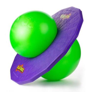 Imagem de Brinquedo Pogobol Roxo E Verde Pula Pula - Estrela - Estrela Brinquedo