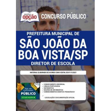 Imagem de Apostila Concurso São João Da Boa Vista Sp Diretor De Escola - Apostil
