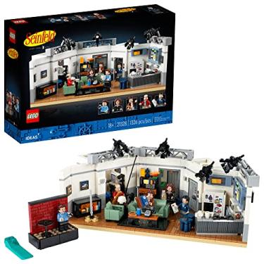 Imagem de LEGO 21328 Ideias Seinfeld, Maquete de série de TV para construir, telecomedia anos 90 com Jerry, George, Cosmo, Elaine e Newman, presente para adultos