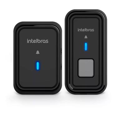 Imagem de Campainha Eletrônica Sem Fio Cib 101 Intelbras Preto Bivolt