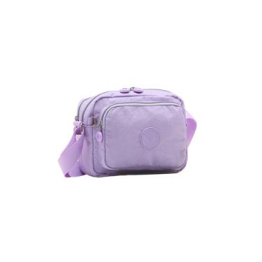 Imagem de Bolsa Feminina Crinkle Pequena Republic Vix By Chenson CG32231, Lilás