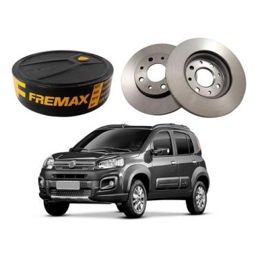 Imagem de Disco Freio Dianteiro Ventilado Uno Way 1.0 1.3 2017 A 2018 - Fremax