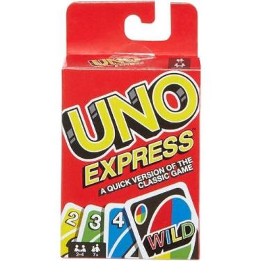Imagem de Jogo de Cartas Uno Express Brinquedo Clássico Rápido Deck Menor - Matt