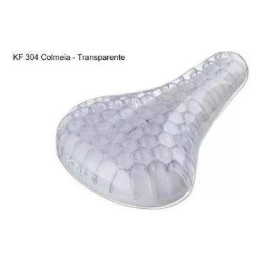 Imagem de Selim Bike Mirim Infantil Colméia Kalf Cores Aro 12 16 20, Transparent