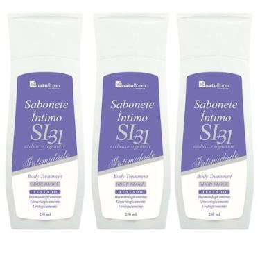 Imagem de Sabonete íntimo SL+31 Odor Block 250ml Natuflores - Kit 3un