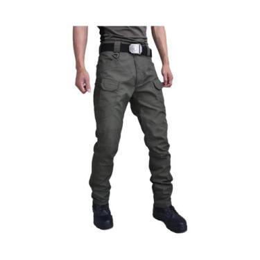 Imagem de Calças de Treinamento Masculinas Camufladas - Resistentes e Confortáve