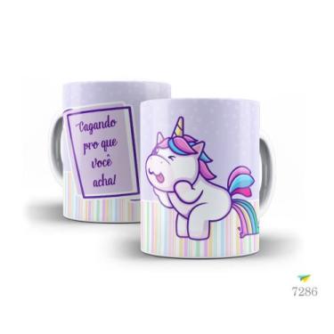 Imagem de Caneca Unicórnio Indelicado - LiveSub