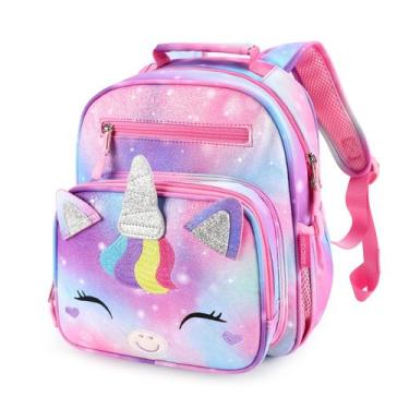 Imagem de Mochila infantil Mibasies para meninas de 2 a 4 anos com capacidade de