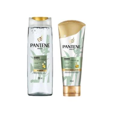 Imagem de Kit Pantene Bambu 1 Shampoo 200Ml + 1 Condicionador 250Ml