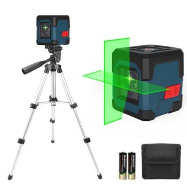 Imagem de Nível a laser RockSeed Cross Line, autonivelante com tripé