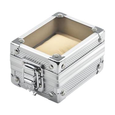 Imagem de KiBcsLic Caixa de Relógio com Fechadura para Guardar Joias E Pulseiras, Estojo para Exibição Masculina