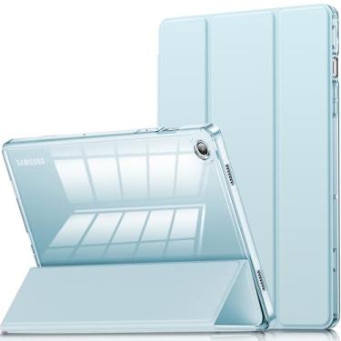 Imagem de INFILAND Capa para Galaxy Tab A9 Plus 5G, suporte fino, transparente, capa protetora inteligente para Samsung Galaxy Tablet A9+/A9 Plus modelo 2023 de 11 polegadas (SM-X210/X216/X218) [despertar