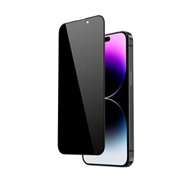 Imagem de FLOLAB Protetor De Tela Privacidade Para Iphone 14 Pro Max É O Melhor Vidro Temperado Que Protege Você - Durável, Suave Como Manteiga E Fácil Instalar (Antipoeira)