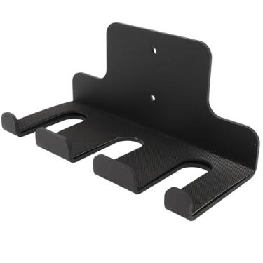 Imagem de Cffuvros Rack de Barra de Parede para Serviço Pesado, Rack de Parede de Barra de Ginástica, Suporte Vertical de Barra, Aço Carbono Suspenso de Armazenamento de Barra, Acessório de