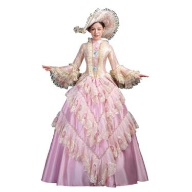 Imagem de Victorian Rococo Party Ball Gown Marie Antoinette Masquerade Vampire Dress Steampunk Period Party Dresses (S, Masquerade_5)