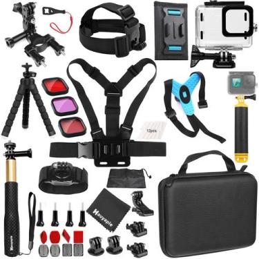 Imagem de Pacote de kits de acessórios para GoPro Hero 12/11/10/9 da Hauyapie