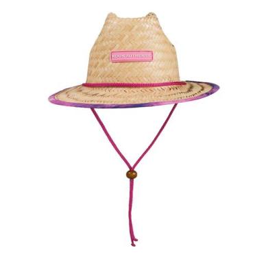 Imagem de Chapéu de Palha Infantil Proteção UV Praia Piscina Sol Kids Beach Calo