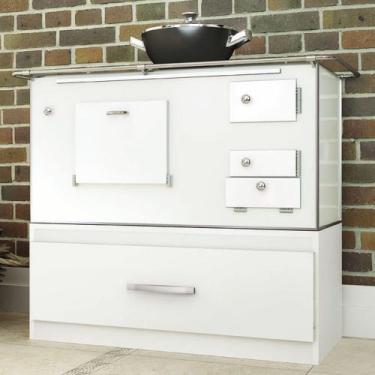 Imagem de Acessórios para Cozinha Caixa para Lenha Embutida Branco - Completa Mó