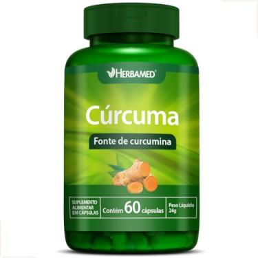 Imagem de Curcuma Herbamed 60 Cápsulas Curcumina Curcuma Longa