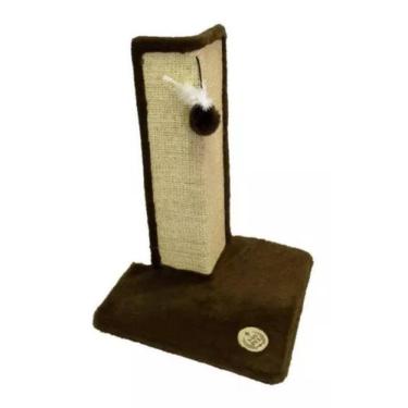 Imagem de Arranhador Protetor Canto De Moveis Cama Sofá Marrom